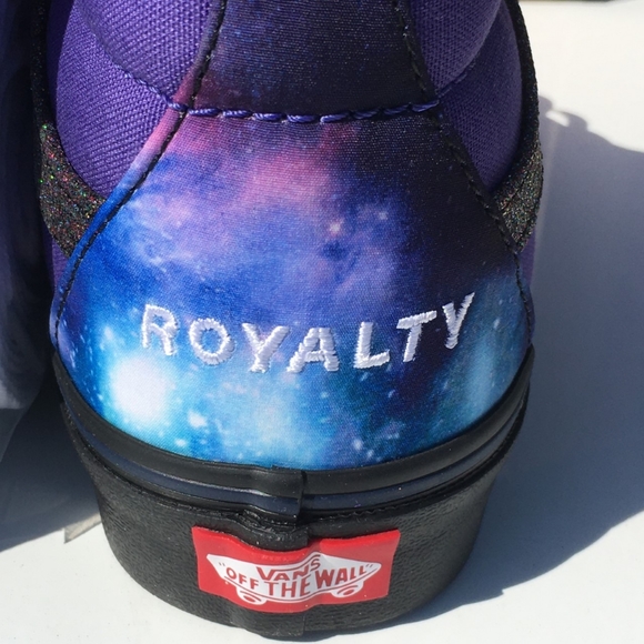 💥SOLD💥VANS SK8-Hi "Celestial Royalty" Cosmic Galaxy Sz 7 - Picture 14 of 16